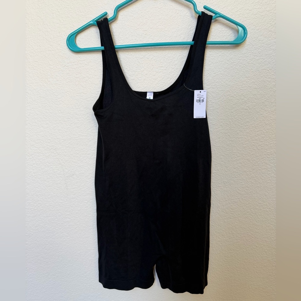 Old Navy Black ribbed One piece.